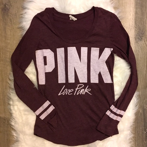 PINK Long sleeve Tee - Picture 1 of 3